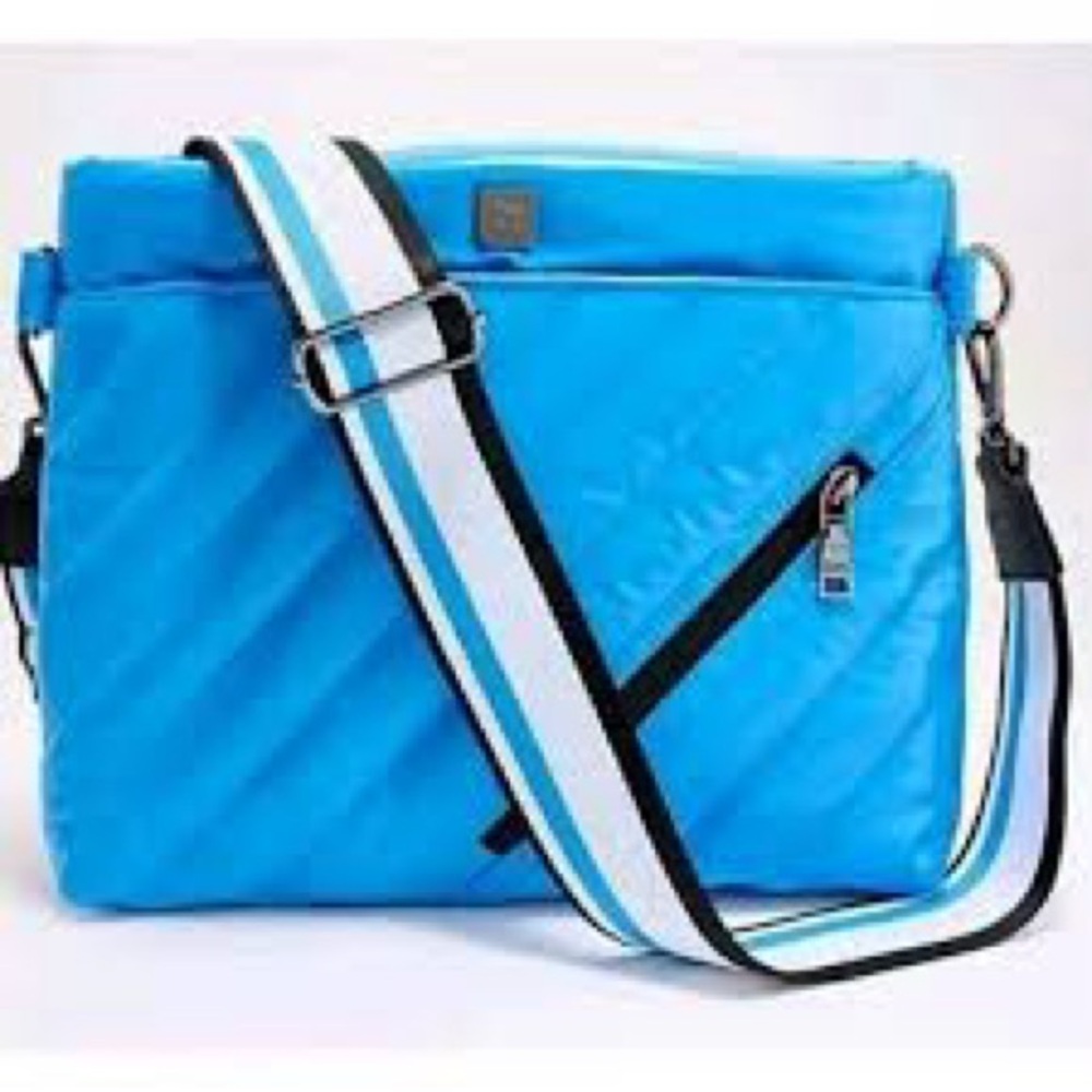 Think Royln Quilted Medium Crossbody - Westwood ~ Hampton Blue